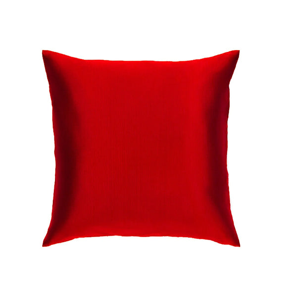 Silk cushion cover crimson maroon