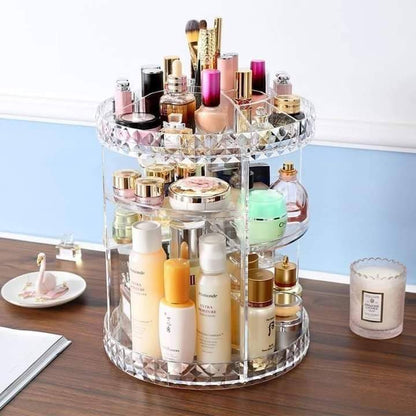 ACRYLIC ROTATING ORGANIZER