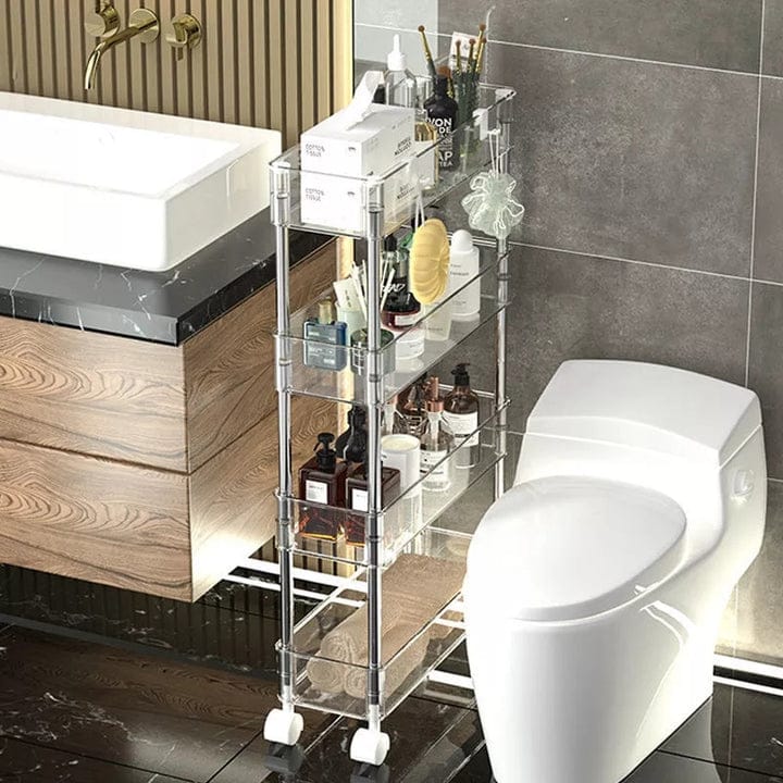 ACRYLIC SMART TROLLEY