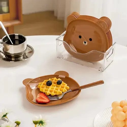 BEAR SNACK PLATE 8 PCS