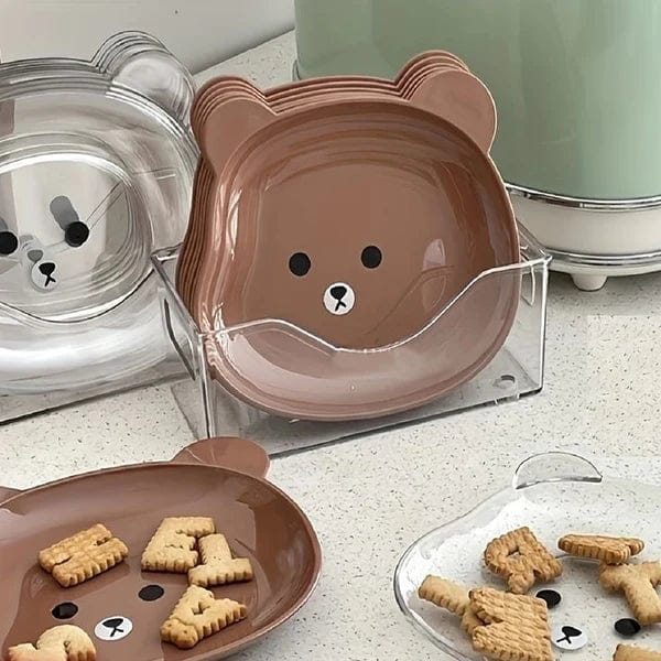 BEAR SNACK PLATE 8 PCS