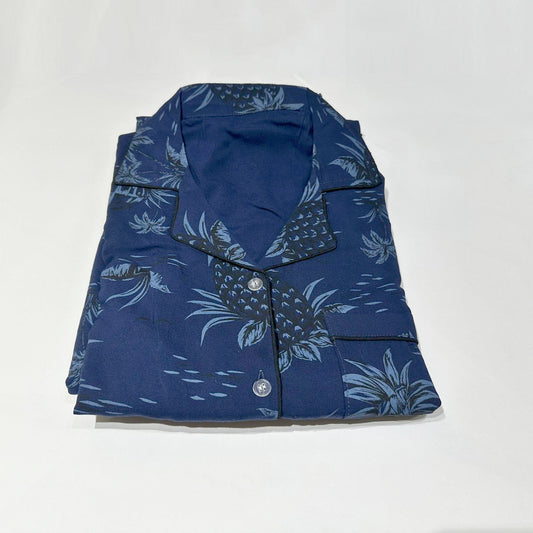 Womens loungewear Hawaiian blue