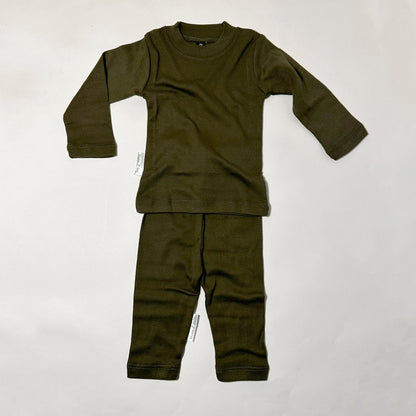 Infant nightsuit dark green