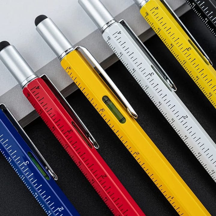 6in1 Screwdriver Pen With Technical Ruler