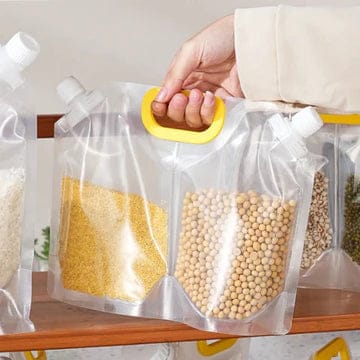 Reusable 2 in 1 Cereal Food Storage Bag 3 liter