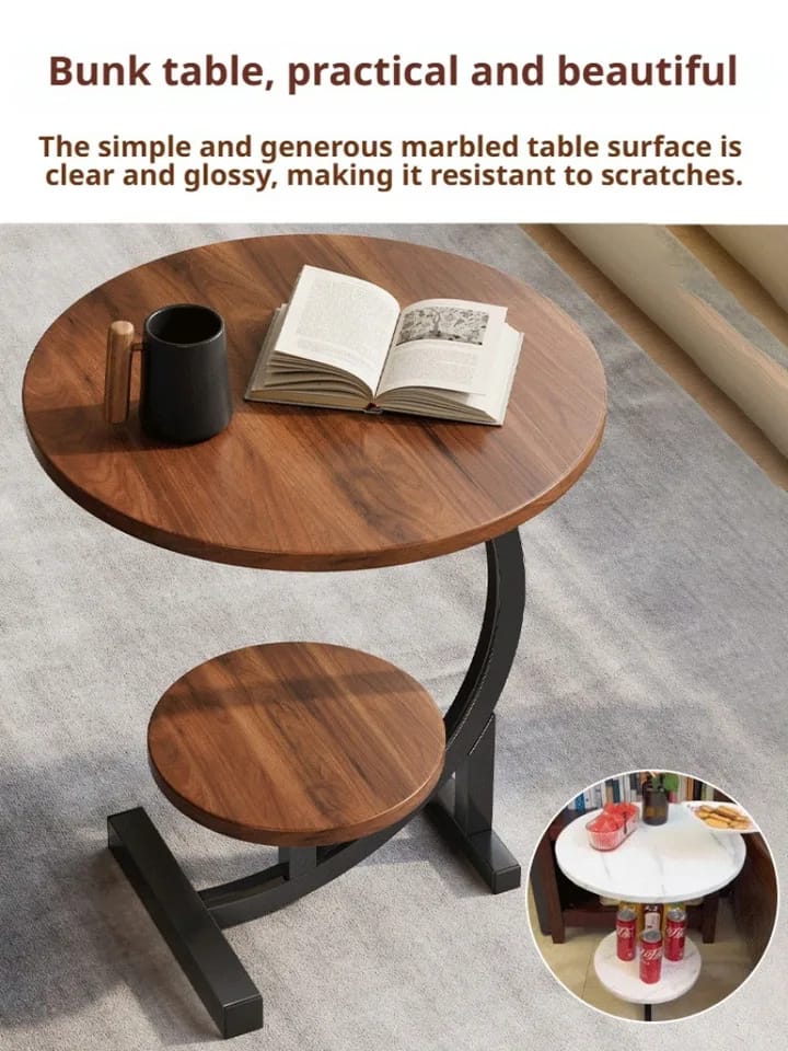 Home Round Sofa Side Table