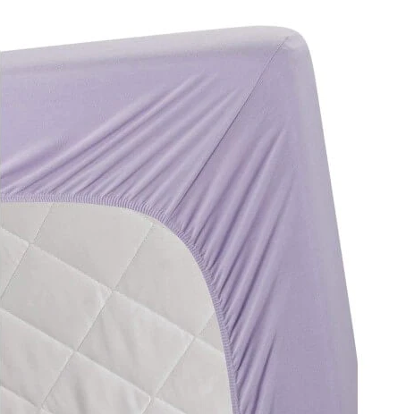 Jersey fitted sheet lilac