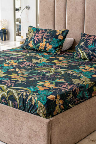 Jungle dreams 100% percale bedsheet