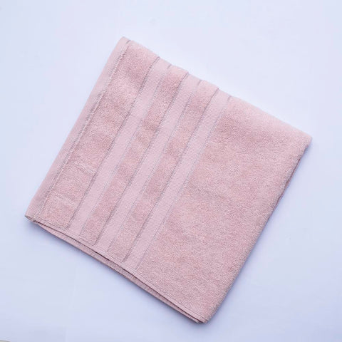 Bath towel pink