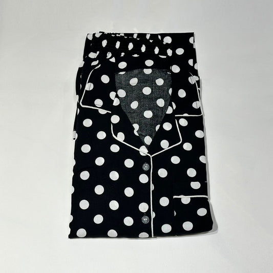 Womens loungewear polka dot