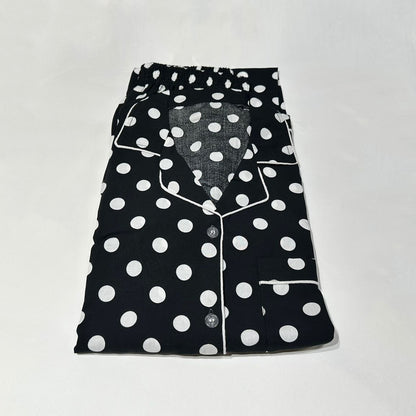 Womens loungewear polka dot