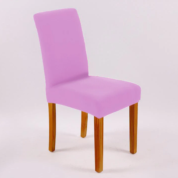 Dining room chair cover purple
