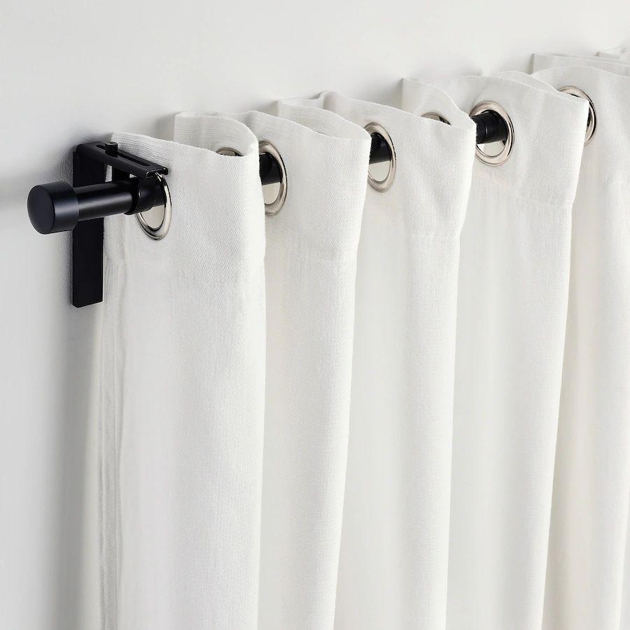 Moalia white curtains
