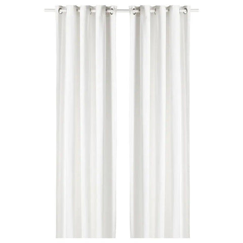 Moalia white curtains