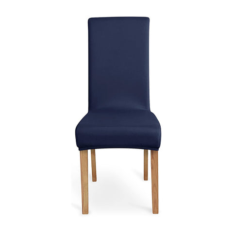 Dining room chair cover blue