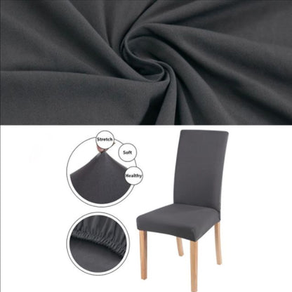 Dining room chair cover grey